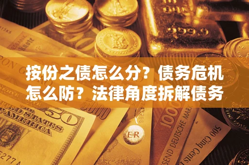 北京按份之债怎么分？债务危机怎么防？法律角度拆解债务分配与风险自保指南