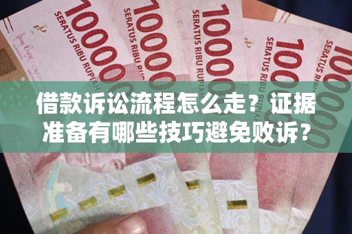 北京借款诉讼流程怎么走？证据准备有哪些技巧避免败诉？