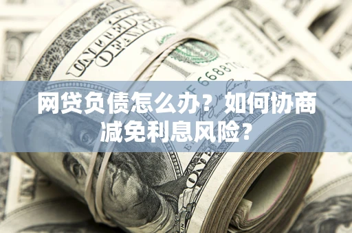 北京网贷负债怎么办？如何协商减免利息风险？