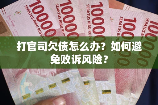 北京打官司欠债怎么办？如何避免败诉风险？