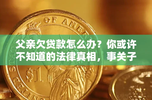 北京父亲欠贷款怎么办？你或许不知道的法律真相，事关子女未来
