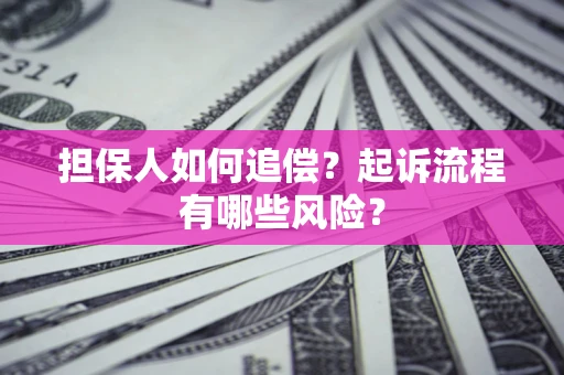 北京担保人如何追偿？起诉流程有哪些风险？