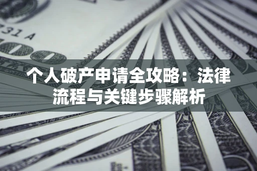 北京个人破产申请全攻略：法律流程与关键步骤解析