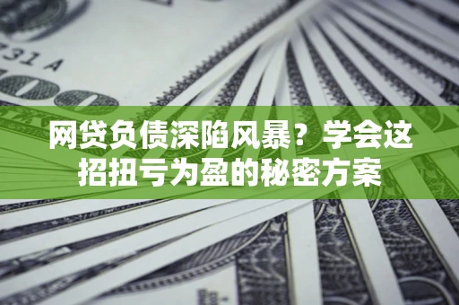 北京网贷负债深陷风暴？学会这招扭亏为盈的秘密方案